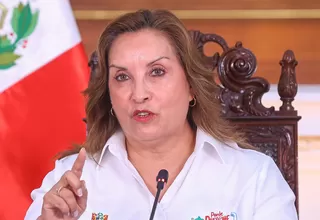 Dina Boluarte anuncia cambio de ANIN por nueva unidad estatal