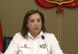 Dina Boluarte critica allanamiento y acusa al Ministerio Público