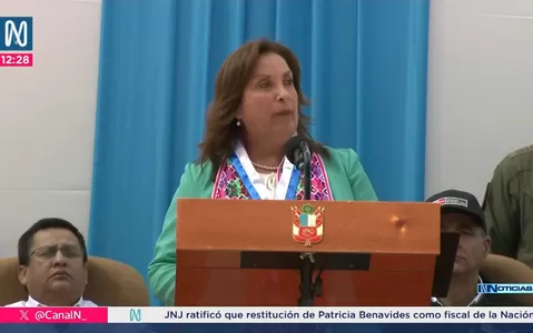 Dina Boluarte defiende su gestión ante ataques políticos
