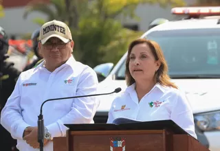 Dina Boluarte felicita a Santiváñez: Sigamos trabajando