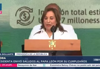Dina Boluarte felicita unidad nacional por pan con chicharrón
