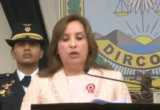 Dina Boluarte: “Héroes señalados, terroristas con derechos”