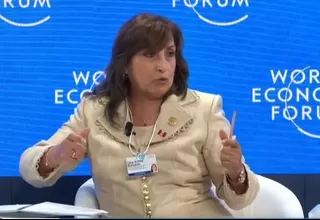 Dina Boluarte: La intervención de la vicepresidenta en el Foro Económico Mundial 