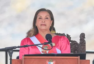Dina Boluarte: “No más policías mirados con desdén y desprecio”