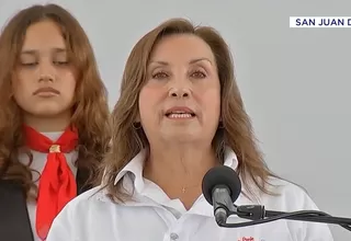 Dina Boluarte: No nos detendrá ningún ruido político