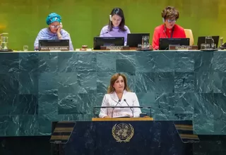 Dina Boluarte en la ONU: Narrativas falsas amenazan la democracia
