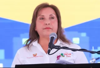 Dina Boluarte: “Pequeñas voces disonantes no traen progreso"