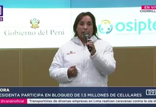 Dina Boluarte pide no atender llamadas de extorsión
