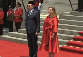 Dina Boluarte recibe a primer ministro de Malasia en Palacio