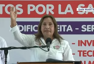 Dina Boluarte resalta logros en seguridad de Santiváñez y la PNP