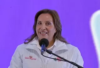 Dina Boluarte saludó a Ollanta Humala por Beca 18