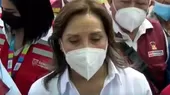 Dina Boluarte: Sería un escándalo que a un presidente se lo vaque por un informe que no tiene sustento legal  - Noticias de julio-arbizu
