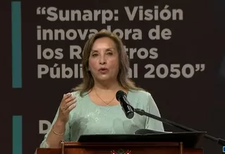 Dina Boluarte: Somos un gobierno que no ofrece falsas esperanzas