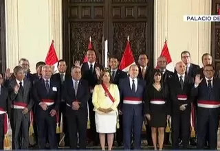 Presidenta Dina Boluarte tomó juramento a cuatro nuevos ministros