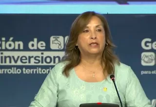 Dina Boluarte volvió a cuestionar a las encuestadoras