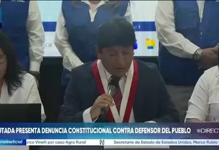 Analí Márquez presenta denuncia constitucional contra defensor del Pueblo Josué Gutiérrez