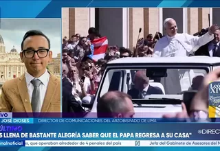 Director de comunicaciones del Arzobispado de Lima resalta mensaje del papa León XIV tras confirmar su visita al Perú