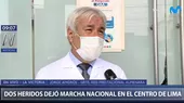 Director Hospital Almenara: "Heridas de manifestantes serían a causa de perdigones, no de balas" - Noticias de hospital-cayetano-heredia