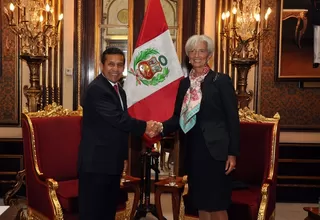 FMI felicitó a Humala por las políticas macroeconómicas aplicadas