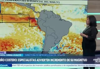 Directora del Senamhi: Hay un 80% de que ocurra el fenómeno del Niño Global