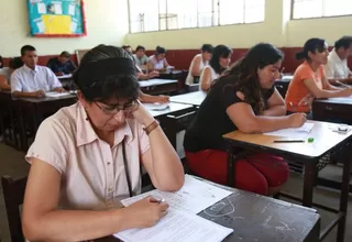 Directores de colegios rindieron evaluación a nivel nacional
