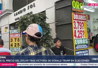 Dólar cerró al alza tras victoria de Donald Trump