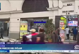 Dólar sube tras elecciones y alcanza los S/ 3.51 en el mercado cambiario