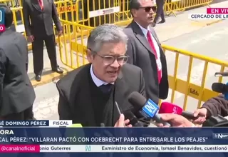 Domingo Pérez: Villarán recibió 11 millones de dólares en aportes