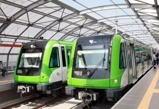 Dos estaciones del Metro de Lima estarán cerradas por obras este domingo