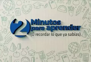 Dos minutos para aprender : Diferencias entre circunferencia y círculo 