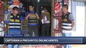 Tres presuntos delincuentes fueron capturados tras intentar asaltar local en Los Olivos - Noticias de capturado