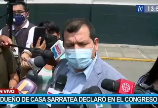 Dueño de casa en Sarratea: “No sabía realmente de las reuniones, me enteré a través de la prensa"