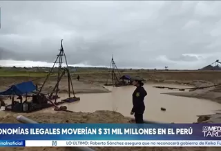 Las economías ilegales moverían USD 31 mil millones en el Perú