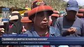 Edison Vargas: Fuerabamba ya no quiere hablar de la vía - Noticias de challhuahuacho