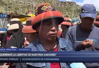 Edison Vargas: "Fuerabamba ya no quiere hablar de la vía"