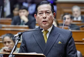 Eduardo Arana pide al Congreso no poner en riesgo la democracia
