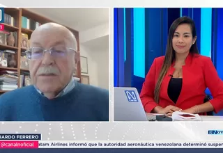 Eduardo Ferrero, excanciller: Mientras Maduro tenga el apoyo de los militares será muy difícil que salga del poder