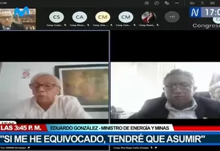 Eduardo González sobre designación de Salaverry: "Si me equivoqué tendré que asumir"