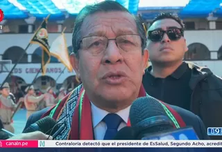 Eduardo Salhuana cuestionó que existan autoridades con sueldos superiores a Dina Boluarte