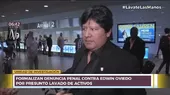 Edwin Oviedo: Formalizan denuncia penal en su contra por presunto lavado de activos - Noticias de edwin-martinez