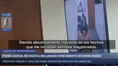 Edwin Oviedo: PJ rechazó millonario ofrecimiento para que deje la prisión - Noticias de millonario