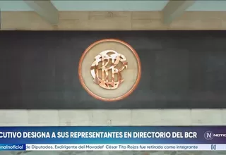 Poder Ejecutivo nombró a Gustavo Yamada, Luis Palomino e Inés Choy en el BCR