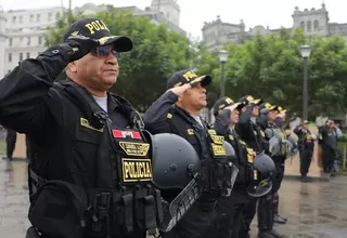 Ejecutivo fija pago de S/16 a policías en franco o vacaciones