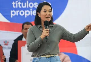 Ejecutivo pide autorización para viajes de Keiko Fujimori a El Salvador y España