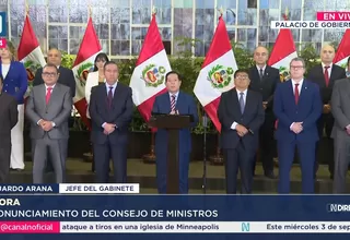 Ejecutivo en pleno rechaza allanamiento a Nicanor Boluarte