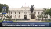 Ministerio Público notificó a Procuraduría inicio de indagaciones preliminares contra congresistas - Noticias de procuraduria