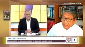 Ciro Castillo afirma que Martín Vizcarra actuó de buena fe al vacunarse contra COVID-19 - Noticias de actu
