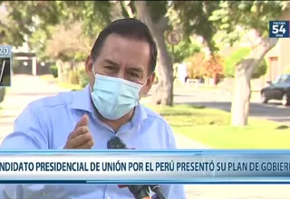 Elecciones 2021: José Vega de UPP aseguró que si es elegido presidente indultaría a Antauro Humala