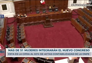 Nuevo Congreso: Más de 51 mujeres ocuparán una curul