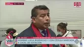 Elecciones 2022: Hombre llegó ebrio y con cédula marcada a su local de votación - Noticias de raul-molina